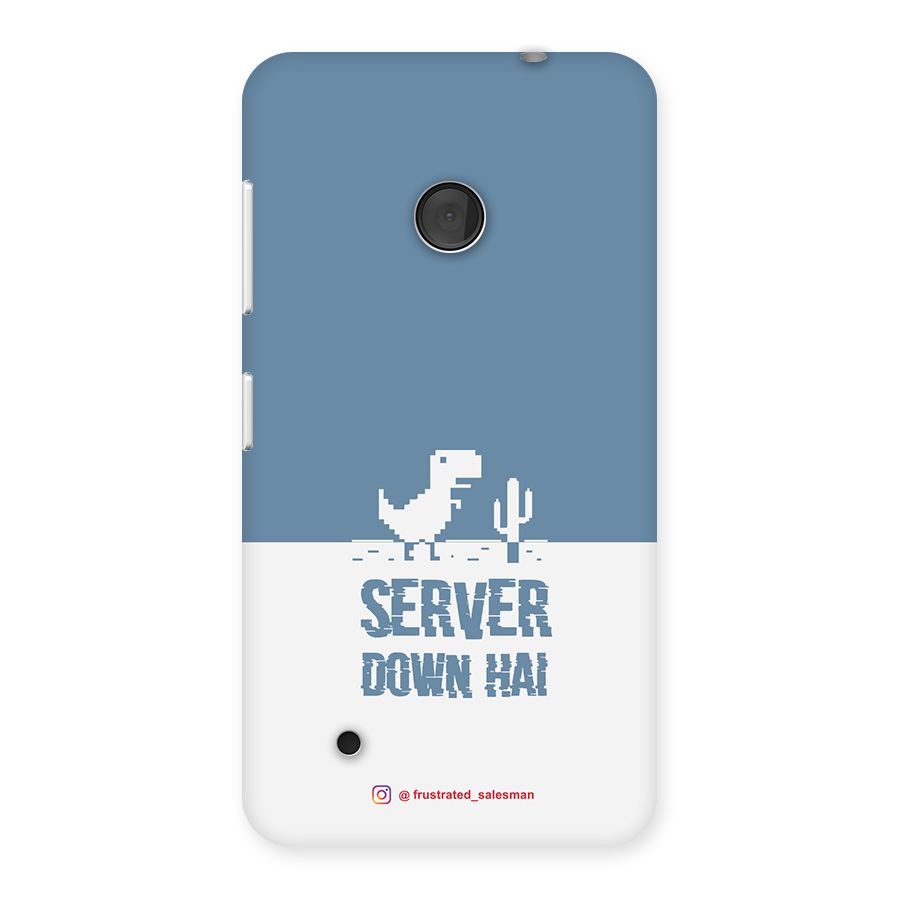 Server Down Hai SteelBlue Back Case for Lumia 530