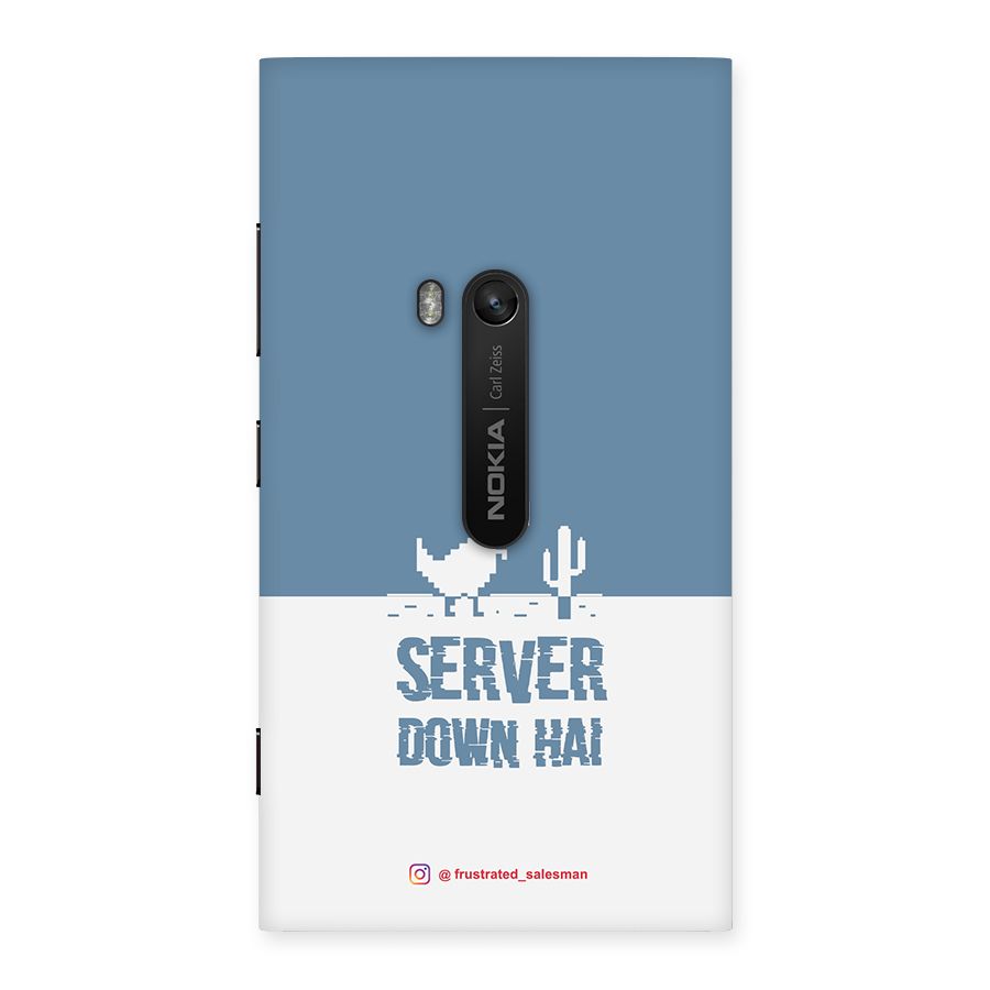 Server Down Hai SteelBlue Back Case for Lumia 920