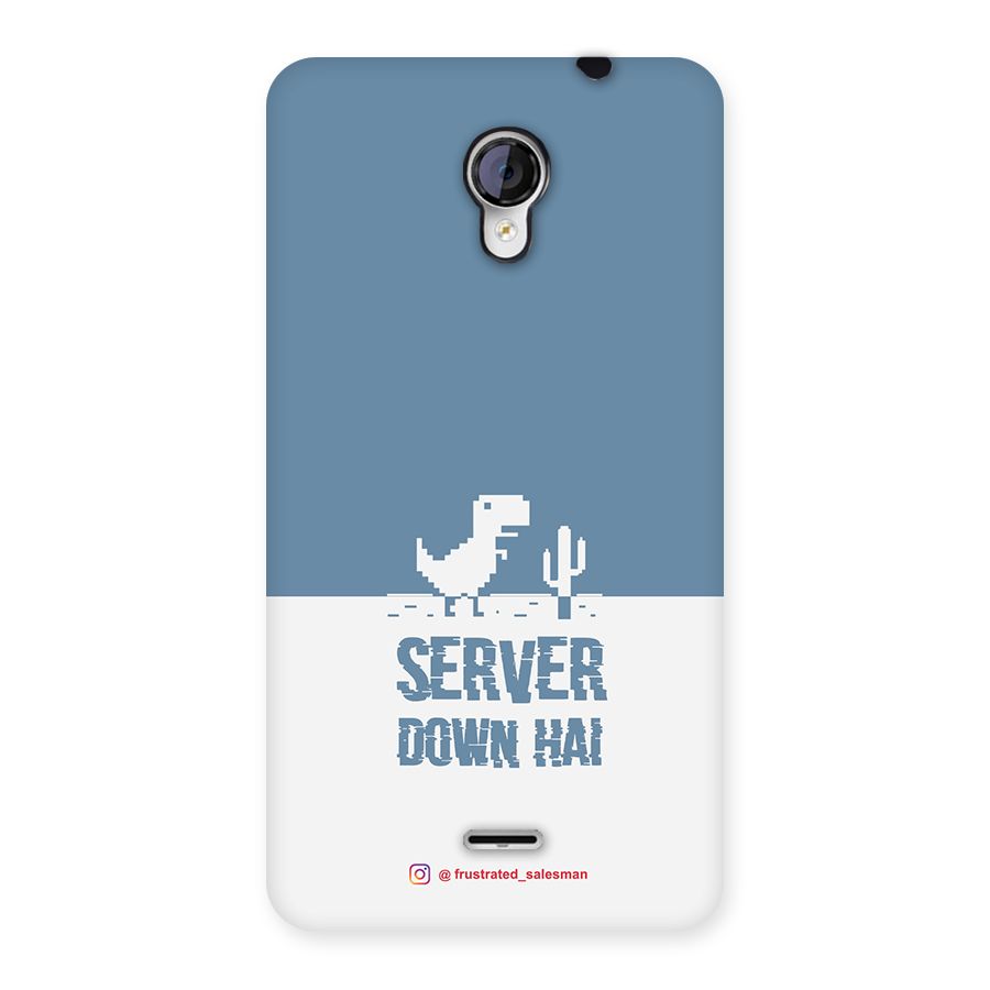 Server Down Hai SteelBlue Back Case for Micromax Unite 2 A106
