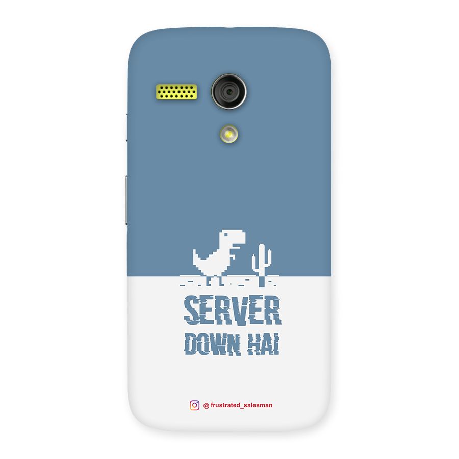 Server Down Hai SteelBlue Back Case for Moto G