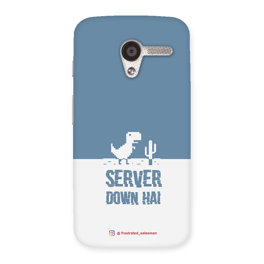Server Down Hai SteelBlue Back Case for Moto X