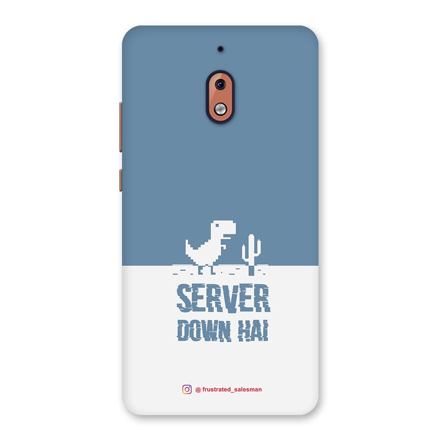 Server Down Hai SteelBlue Back Case for Nokia 2.1