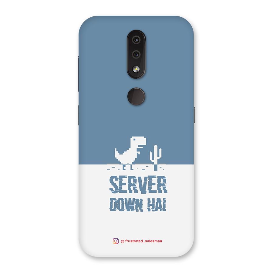 Server Down Hai SteelBlue Back Case for Nokia 4.2