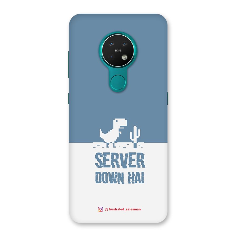 Server Down Hai SteelBlue Back Case for Nokia 7.2
