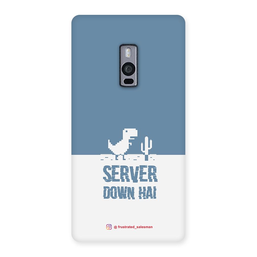 Server Down Hai SteelBlue Back Case for OnePlus Two