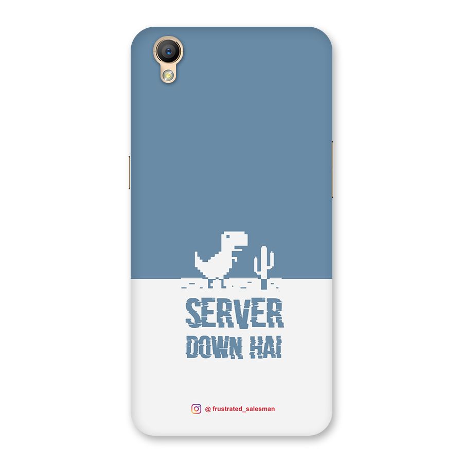 Server Down Hai SteelBlue Back Case for Oppo A37