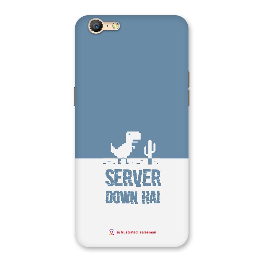 Server Down Hai SteelBlue Back Case for Oppo A39