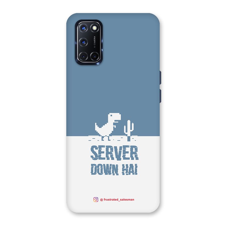 Server Down Hai SteelBlue Back Case for Oppo A52