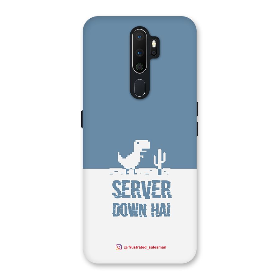 Server Down Hai SteelBlue Back Case for Oppo A5 (2020)