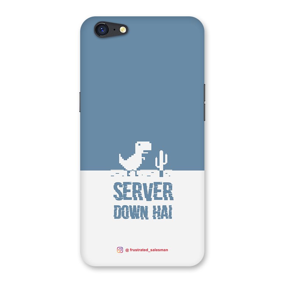 Server Down Hai SteelBlue Back Case for Oppo A71