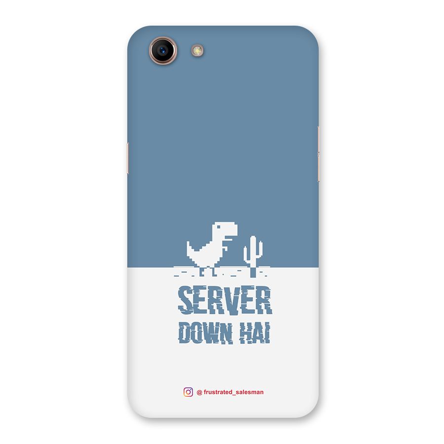 Server Down Hai SteelBlue Back Case for Oppo A83 (2018)