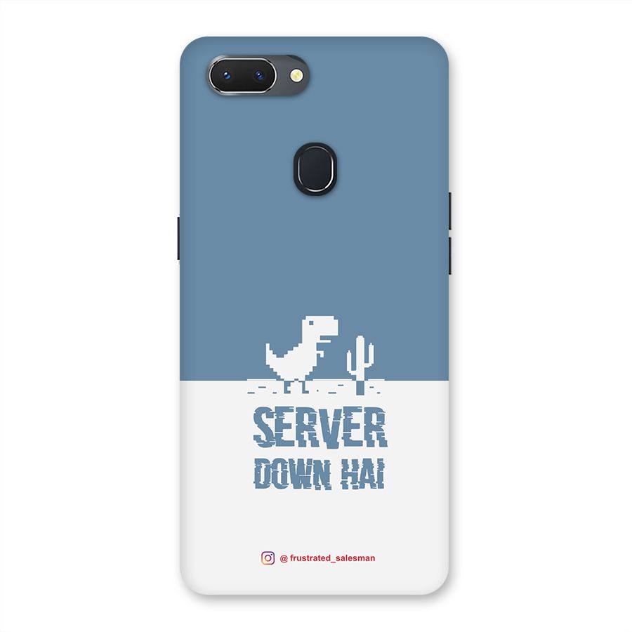 Server Down Hai SteelBlue Back Case for Oppo Realme 2