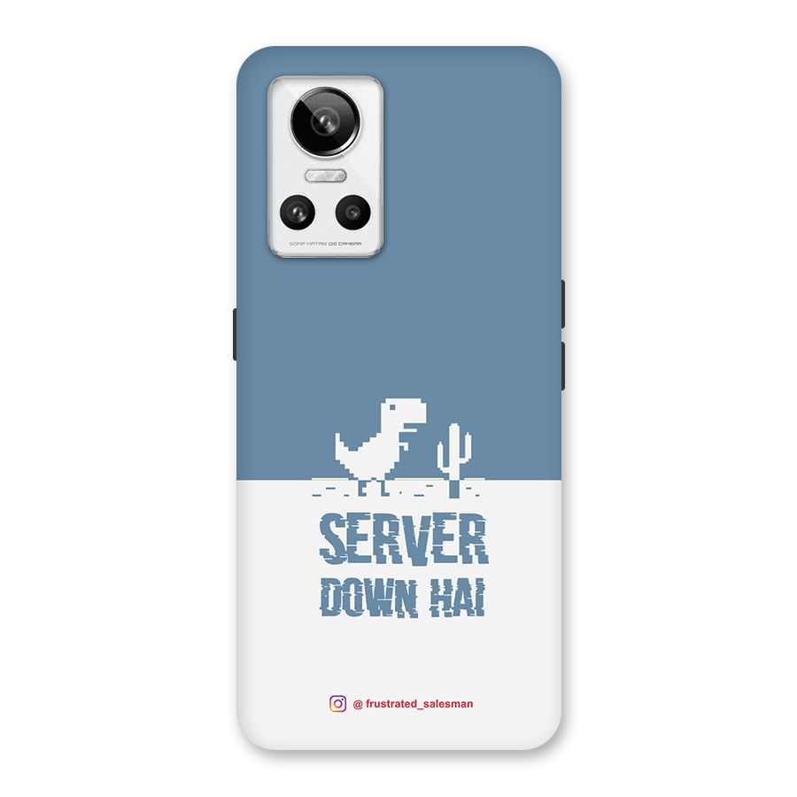 Server Down Hai SteelBlue Back Case for Realme GT Neo 3