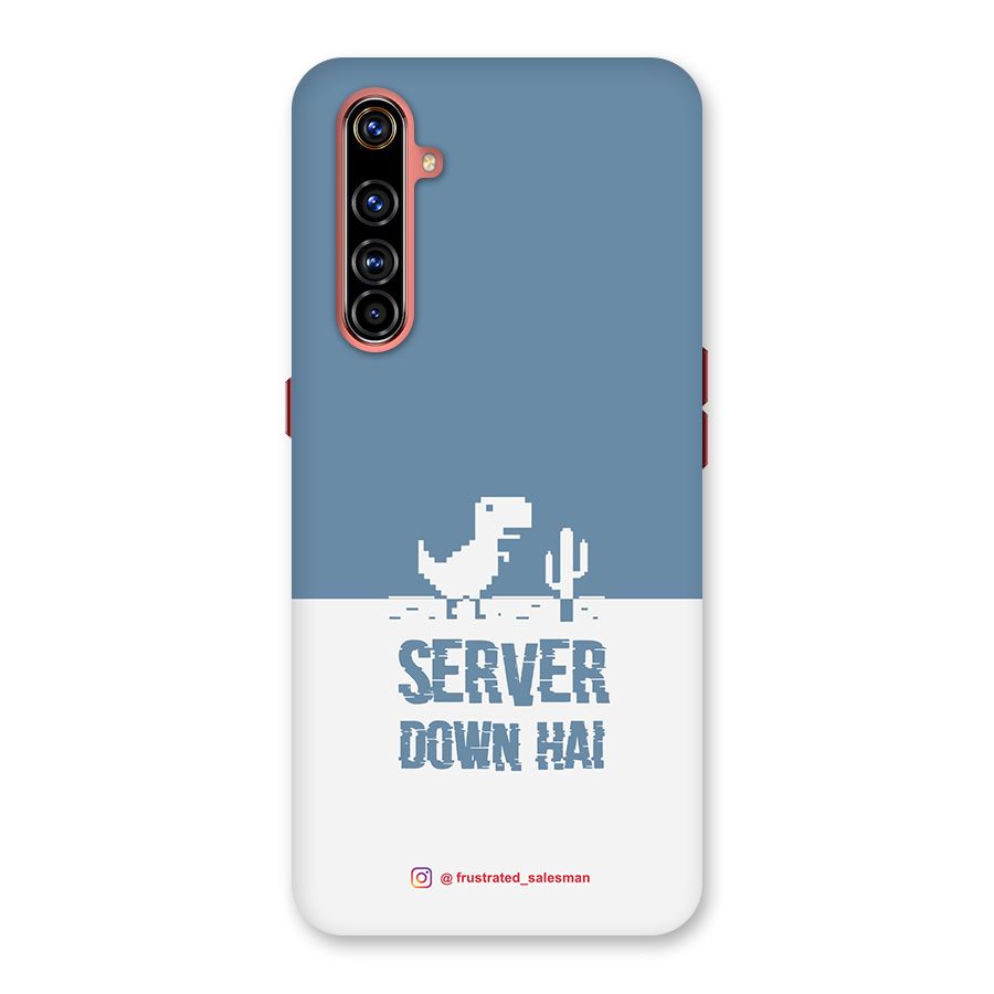 Server Down Hai SteelBlue Back Case for Realme X50 Pro