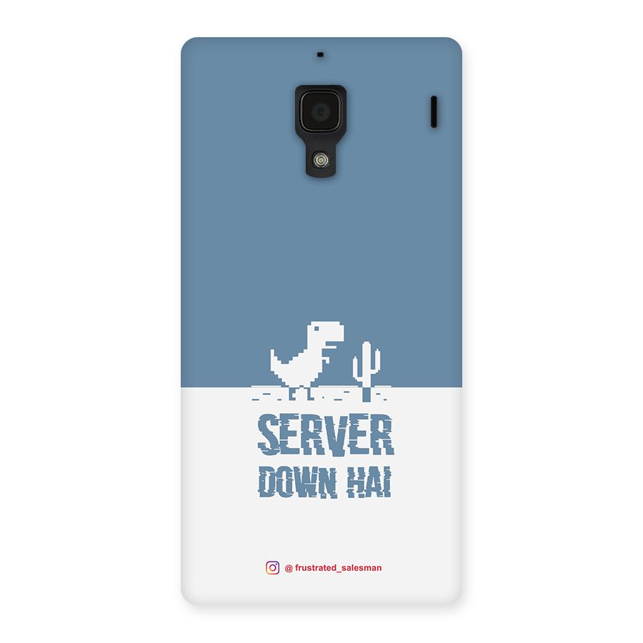 Server Down Hai SteelBlue Back Case for Redmi 1S