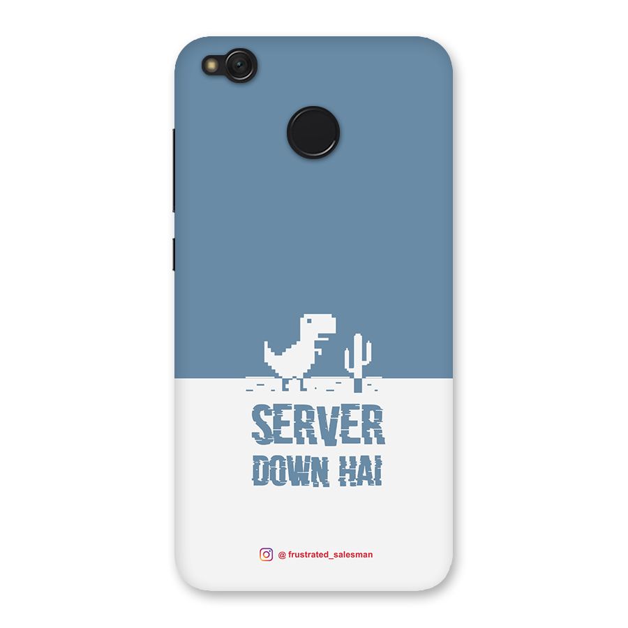Server Down Hai SteelBlue Back Case for Redmi 4