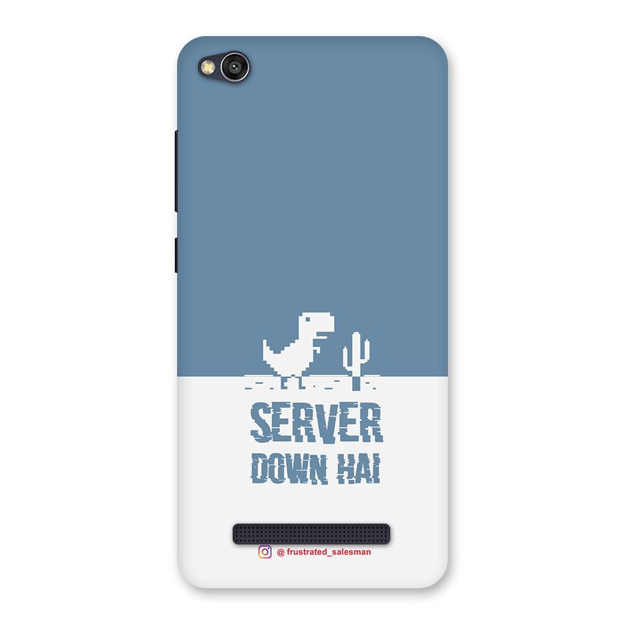 Server Down Hai SteelBlue Back Case for Redmi 4A