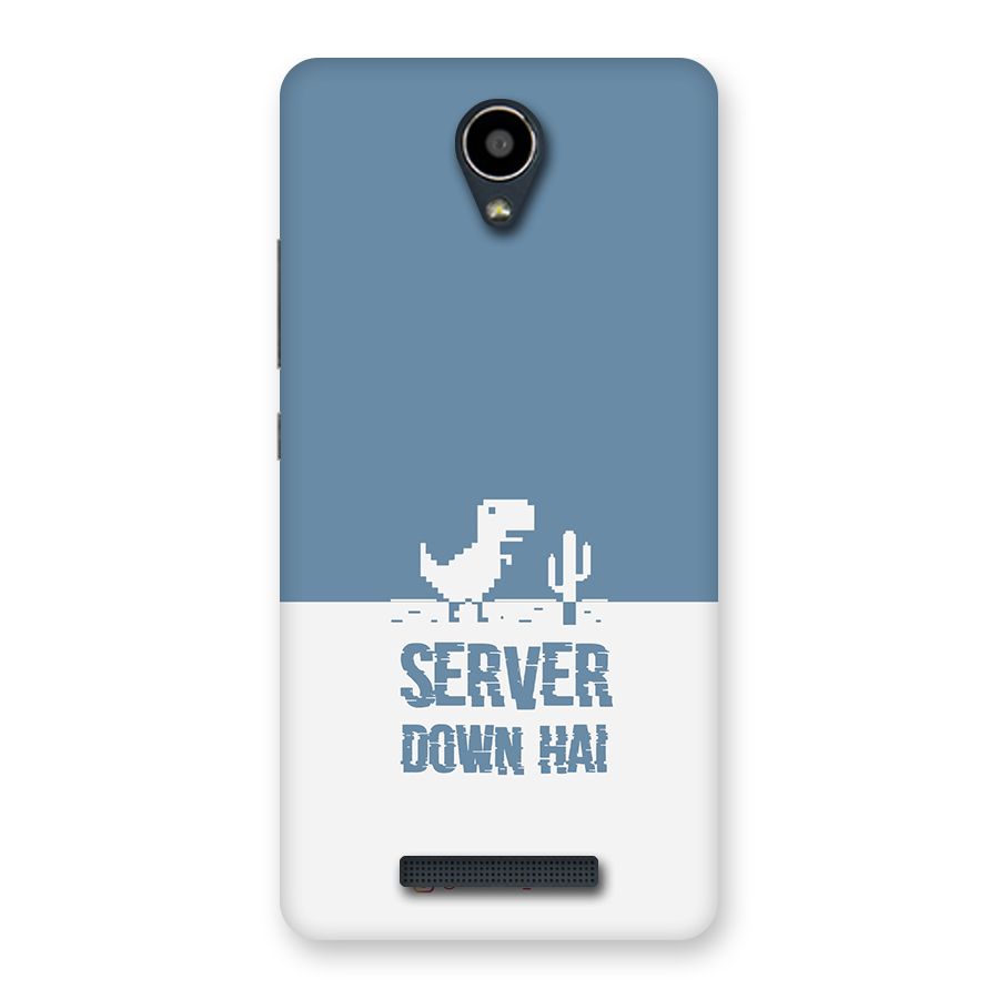 Server Down Hai SteelBlue Back Case for Redmi Note 2