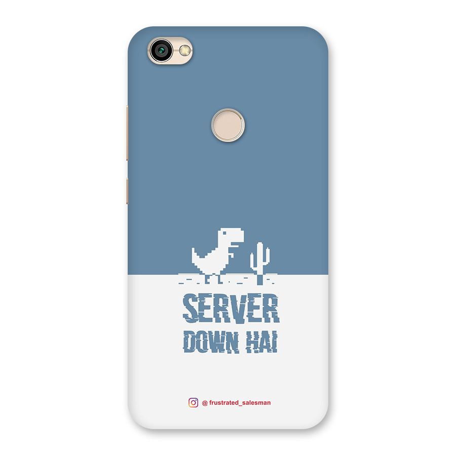 Server Down Hai SteelBlue Back Case for Redmi Y1 2017