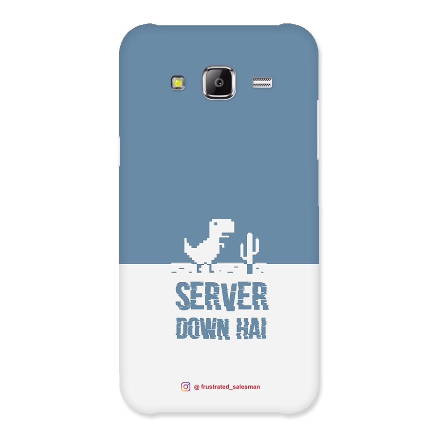 Server Down Hai SteelBlue Back Case for Samsung Galaxy J2 Prime