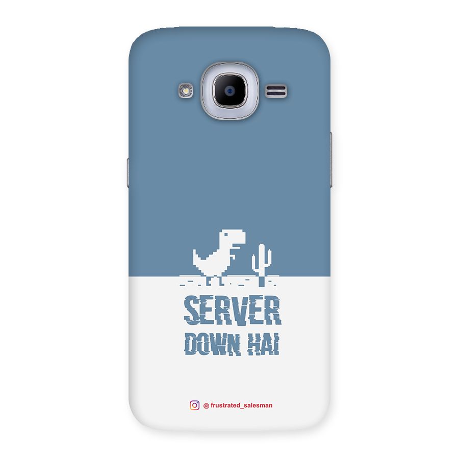 Server Down Hai SteelBlue Back Case for Samsung Galaxy J2 Pro