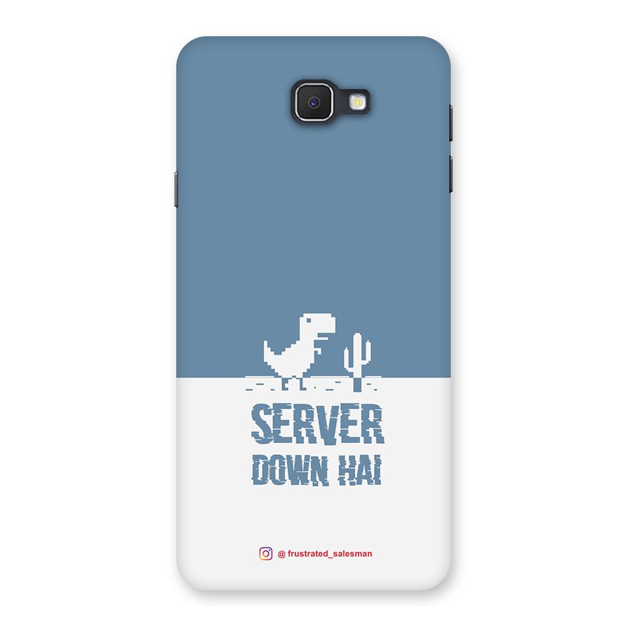 Server Down Hai SteelBlue Back Case for Samsung Galaxy J7 Prime