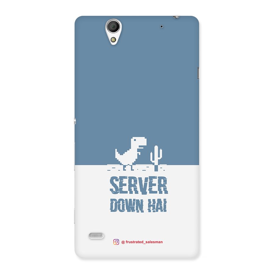 Server Down Hai SteelBlue Back Case for Sony Xperia C4