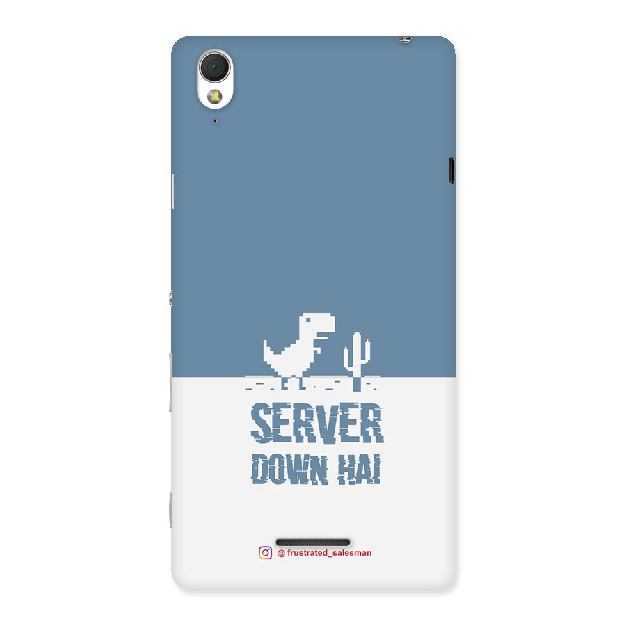 Server Down Hai SteelBlue Back Case for Sony Xperia T3