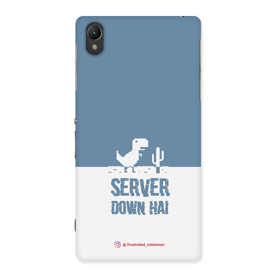 Server Down Hai SteelBlue Back Case for Sony Xperia Z2