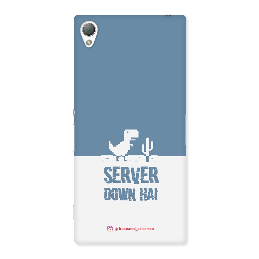 Server Down Hai SteelBlue Back Case for Sony Xperia Z3