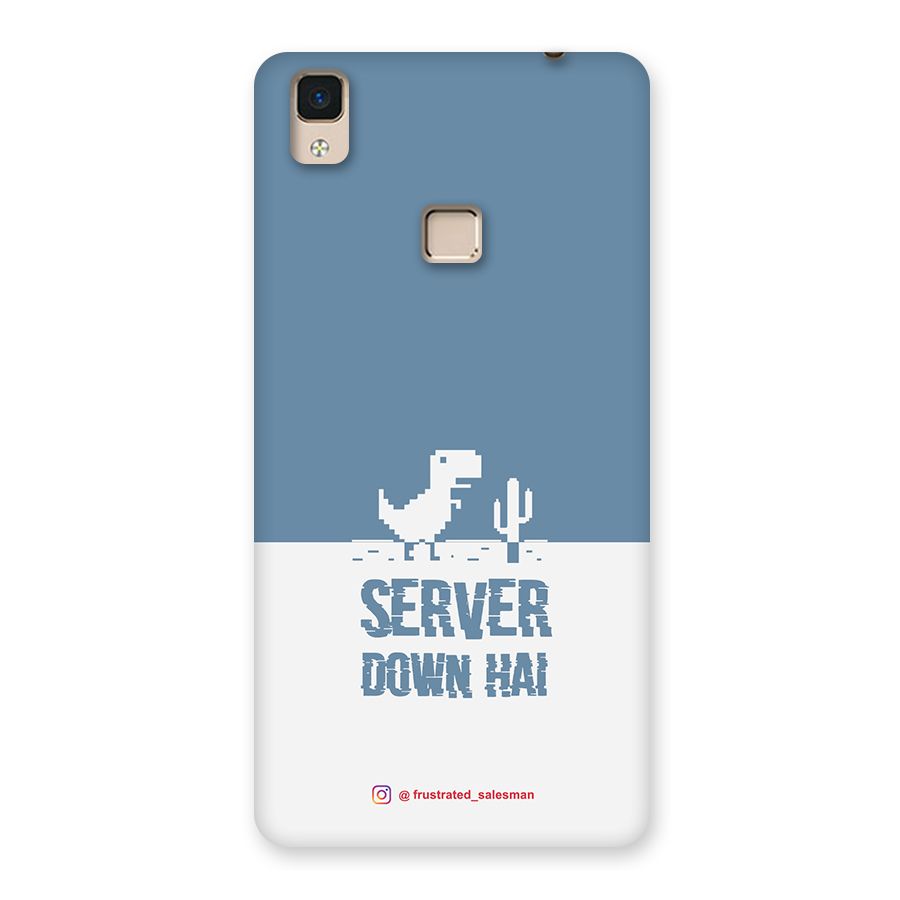 Server Down Hai SteelBlue Back Case for V3 Max