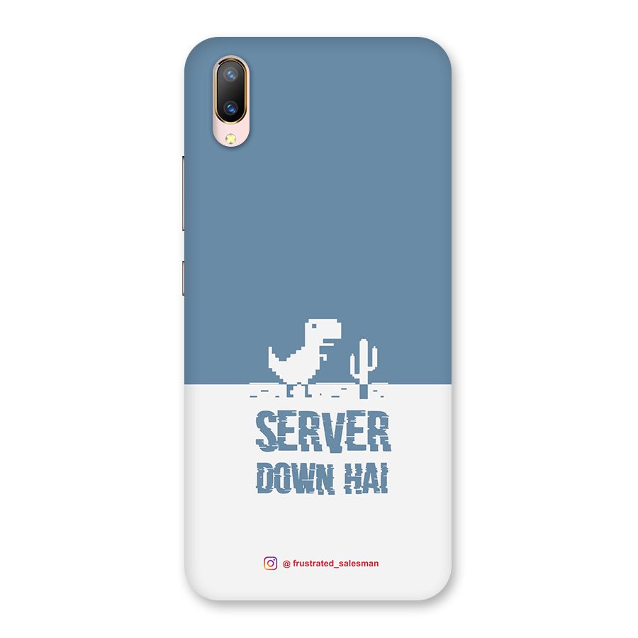Server Down Hai SteelBlue Back Case for Vivo V11 Pro