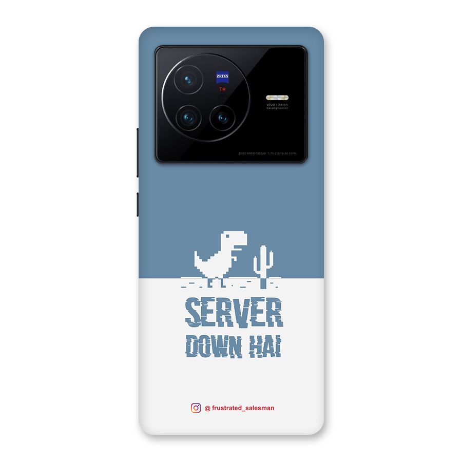 Server Down Hai SteelBlue Back Case for Vivo X80