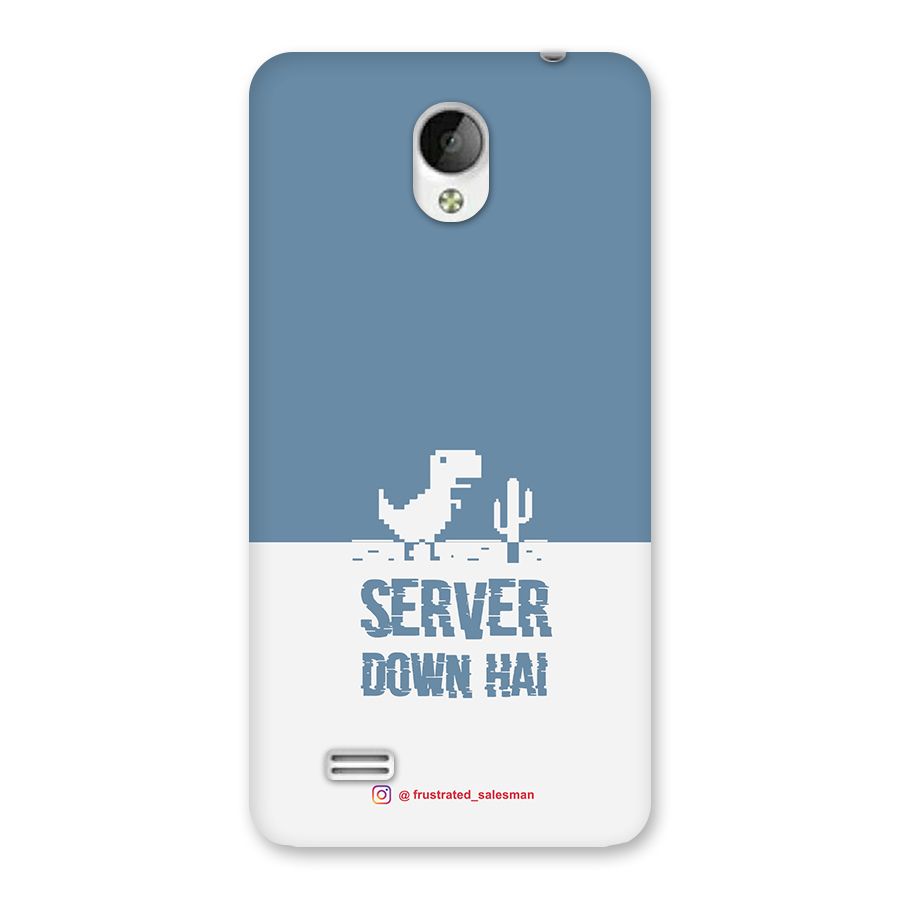 Server Down Hai SteelBlue Back Case for Vivo Y21