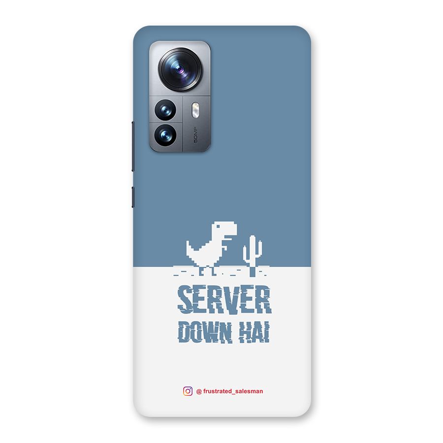 Server Down Hai SteelBlue Back Case for Xiaomi 12 Pro