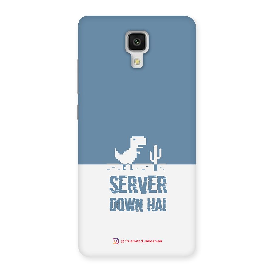Server Down Hai SteelBlue Back Case for Xiaomi Mi 4