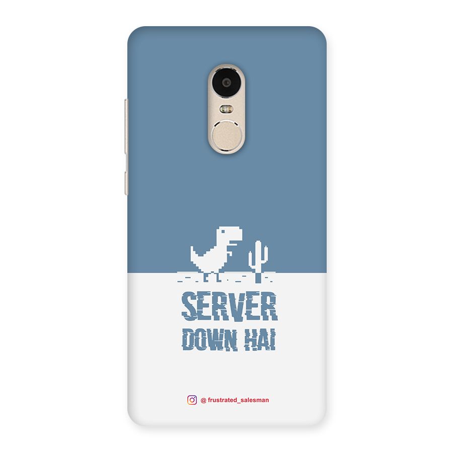 Server Down Hai SteelBlue Back Case for Xiaomi Redmi Note 4