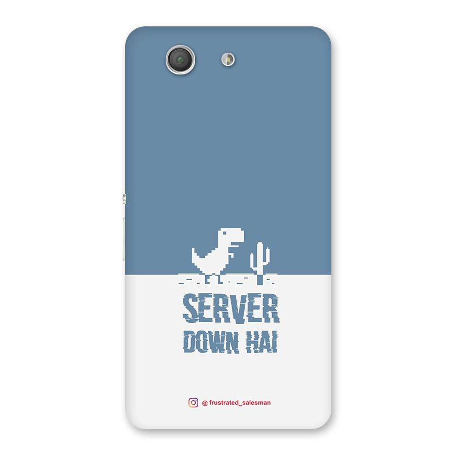 Server Down Hai SteelBlue Back Case for Xperia Z3 Compact