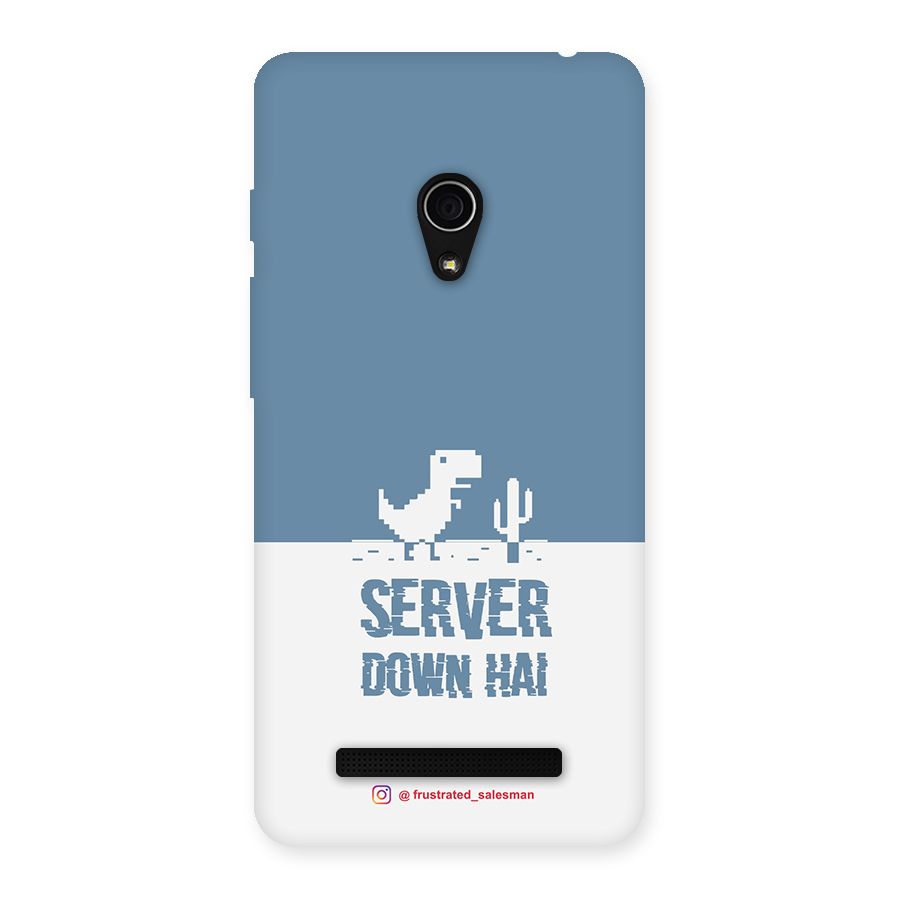 Server Down Hai SteelBlue Back Case for Zenfone 5