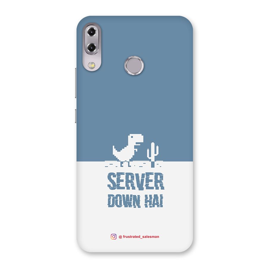 Server Down Hai SteelBlue Back Case for Zenfone 5Z