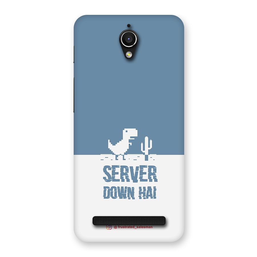 Server Down Hai SteelBlue Back Case for Zenfone Go