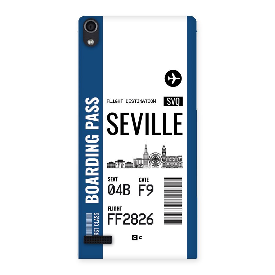 Seville Boarding Pass Back Case for Ascend P6
