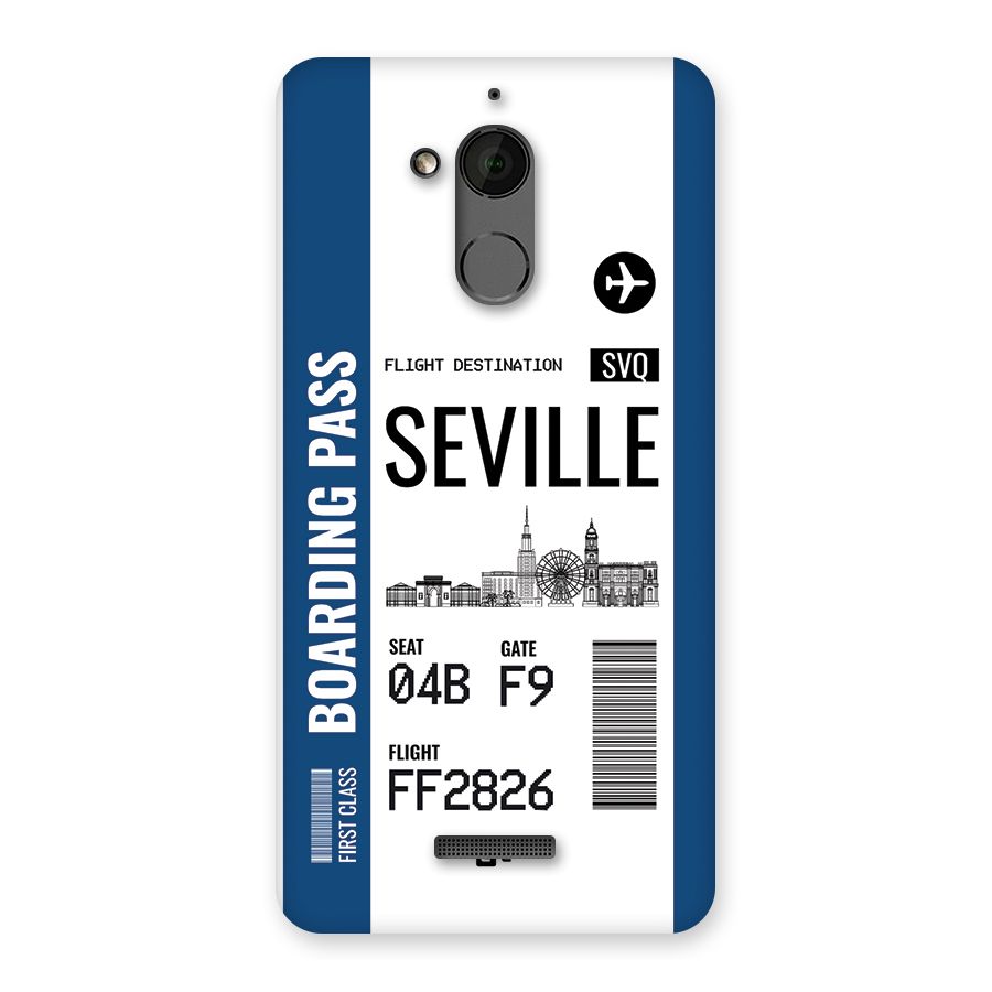 Seville Boarding Pass Back Case for Coolpad Note 5