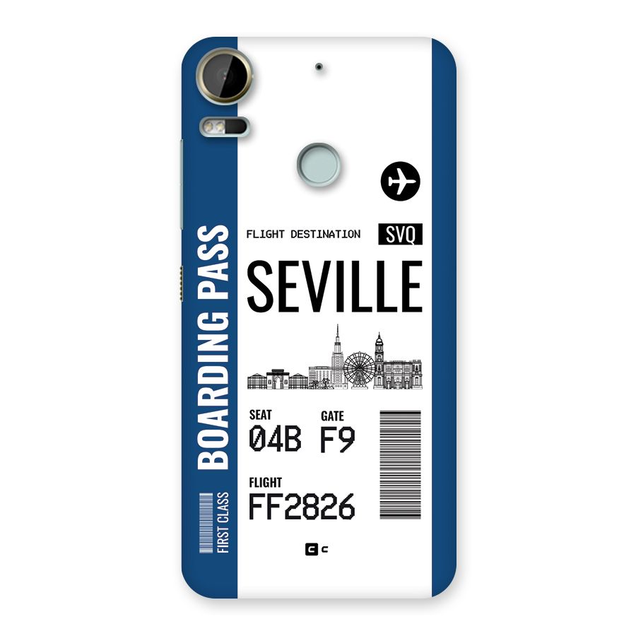 Seville Boarding Pass Back Case for Desire 10 Pro