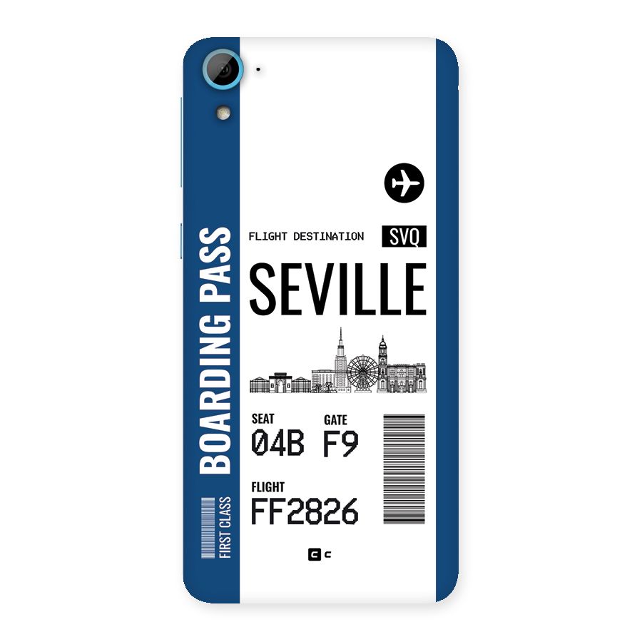 Seville Boarding Pass Back Case for Desire 826