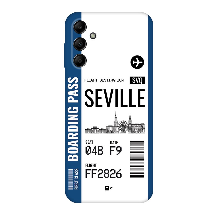 Seville Boarding Pass Back Case for Galaxy A14 5G