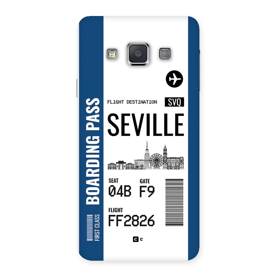 Seville Boarding Pass Back Case for Galaxy A3