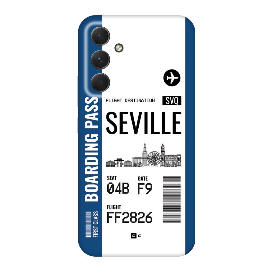 Seville Boarding Pass Back Case for Galaxy A54
