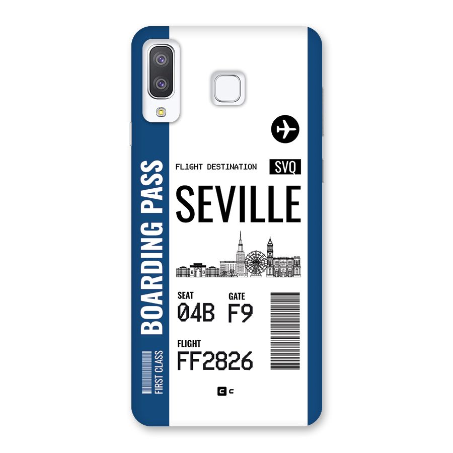 Seville Boarding Pass Back Case for Galaxy A8 Star