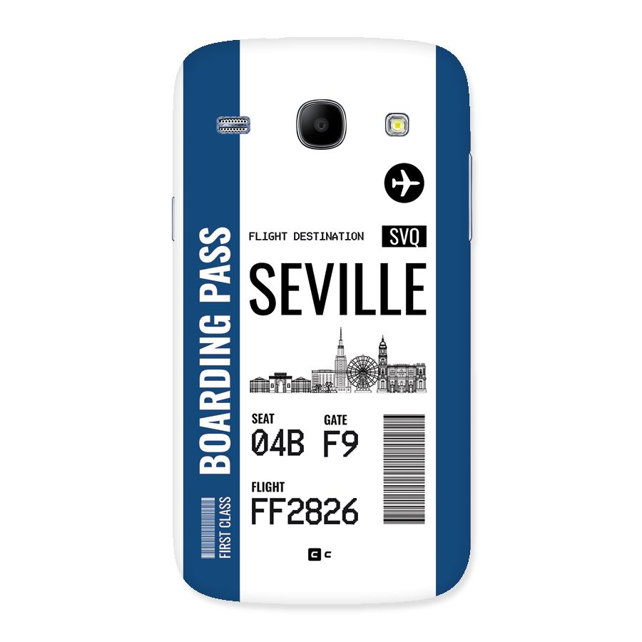 Seville Boarding Pass Back Case for Galaxy Core